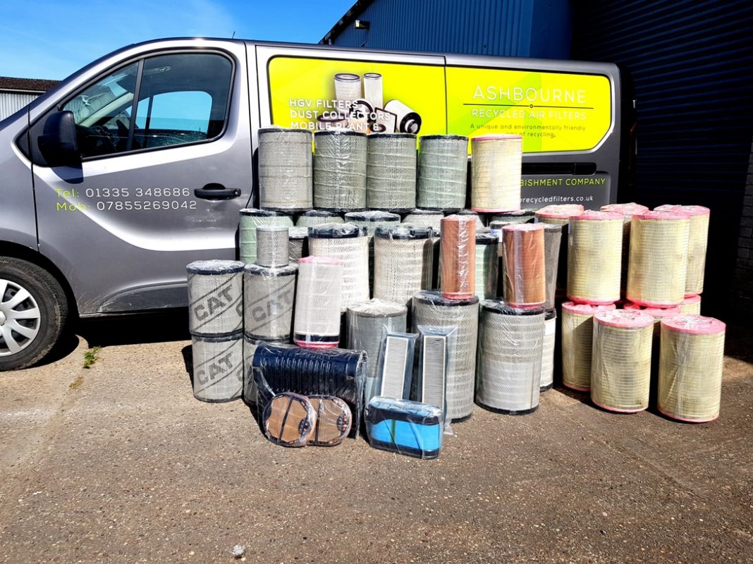 Ashbourne Recycled Air Filters Working to Help the Environment